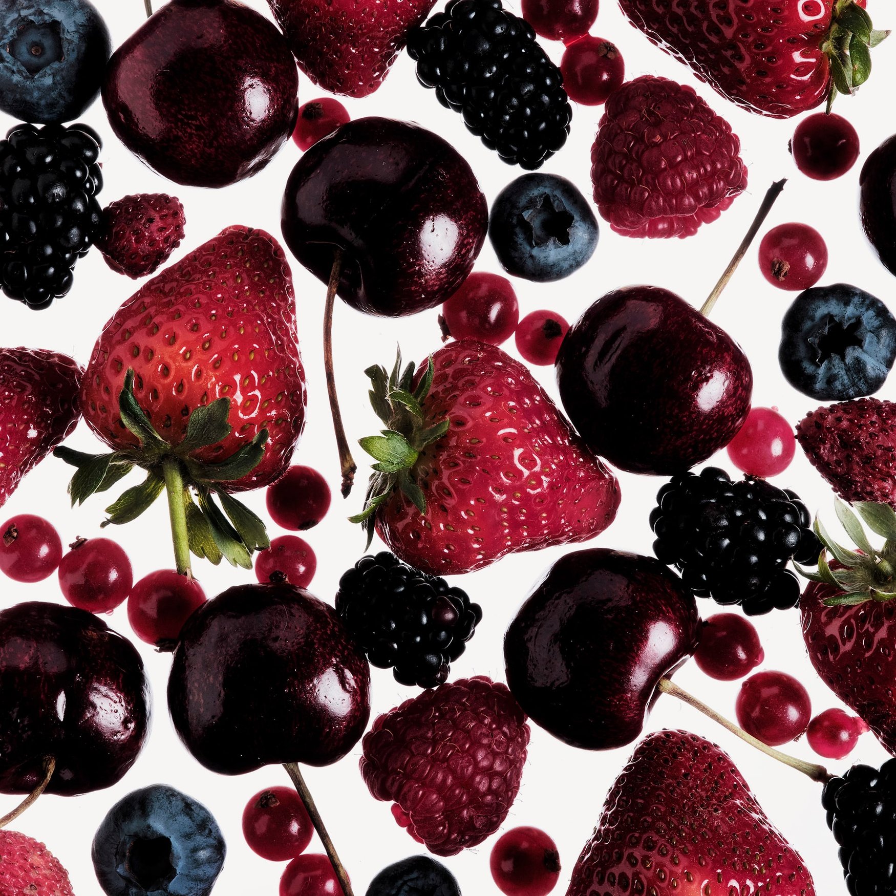 Красные ягоды